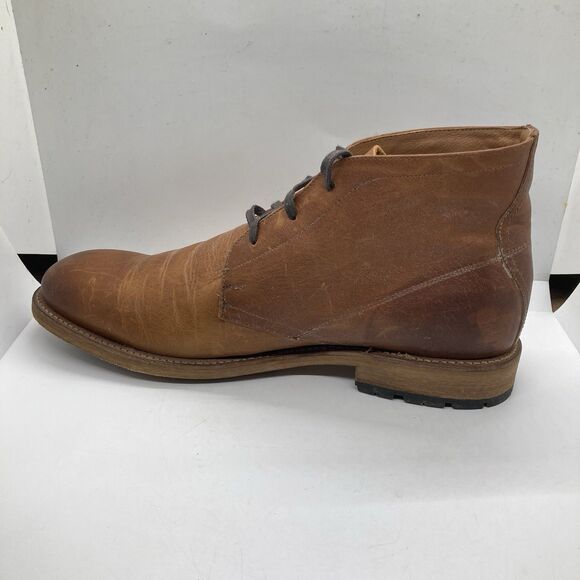 Frye Bowery Chukka Mens 12D Brown Shoes Boots main image 9